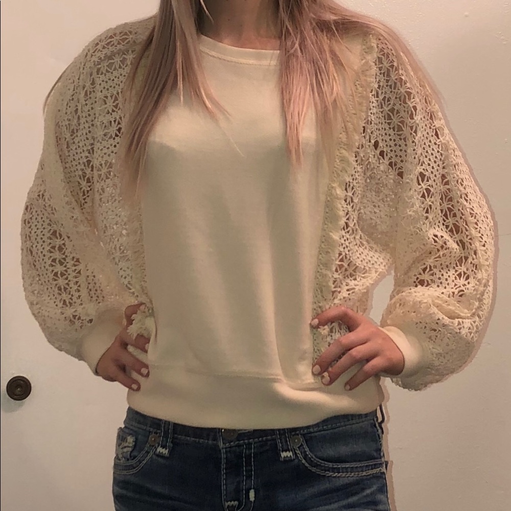 Ivory blouse